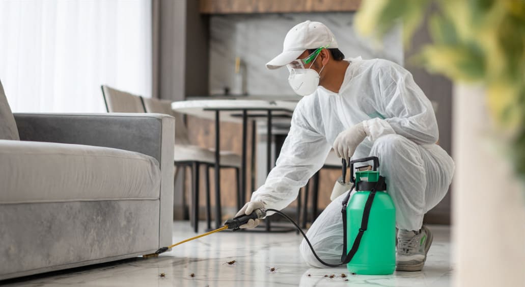 Servicio especializado para fumigar cucarachas en Málaga