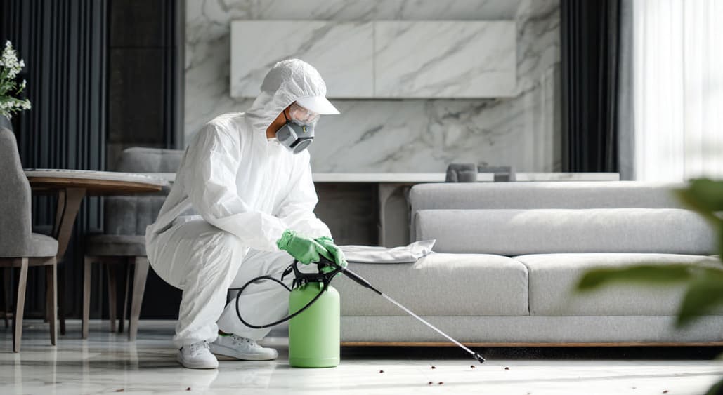 Servicio profesional para fumigar cucarachas en Sevilla