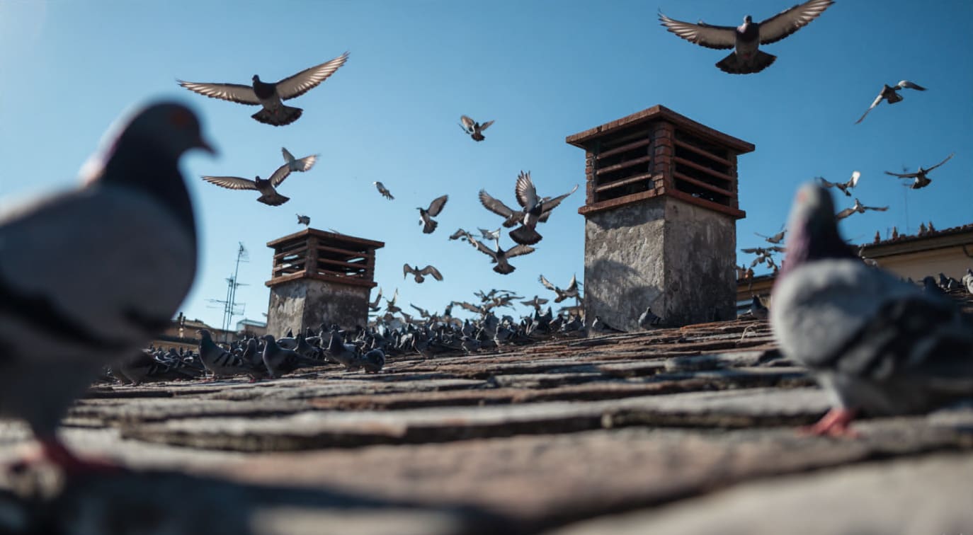 Sistemas de control de aves y palomas en Pamplona